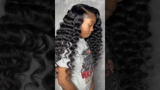Prom Hairstyle! 😍 | Mane Avenue Hair | Cambodian Natural Wave with wand curls