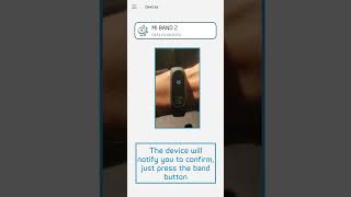 Citizen Hub - Add a Mi Band 2 device screenshot 3