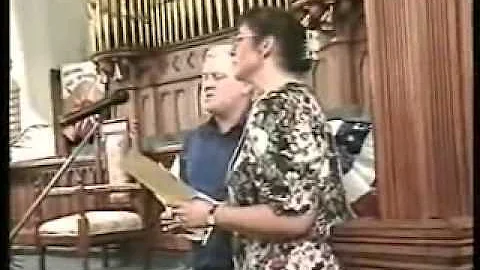 Sarah Zeigler and Peter Forster sing I watch the s...
