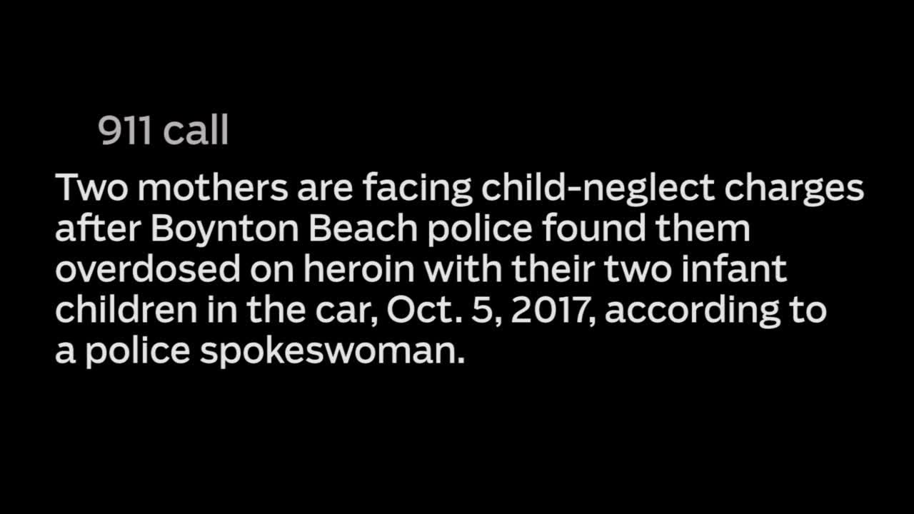 911 call: Two women overdose on heroin with infants in car - YouTube