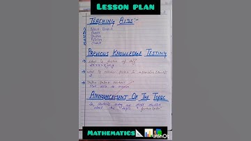 stimulated teaching file. ||mathematics lesson plan (1) - factorisation.. ||#B.Ed.🔥#teachingskills