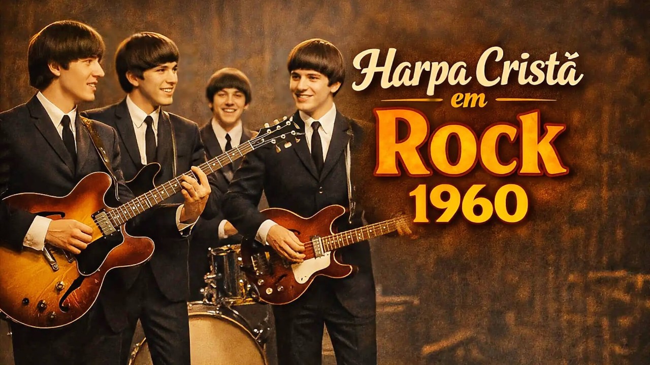 Harpa Cristã em Rock 1960 | 01 Harpa Viajante do Tempo | Hinos da Harpa versão Rock Anos 60