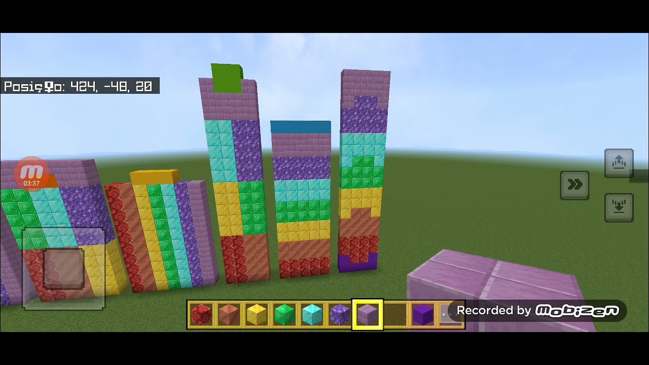 Numberblocks minecraft 1-100 part 6