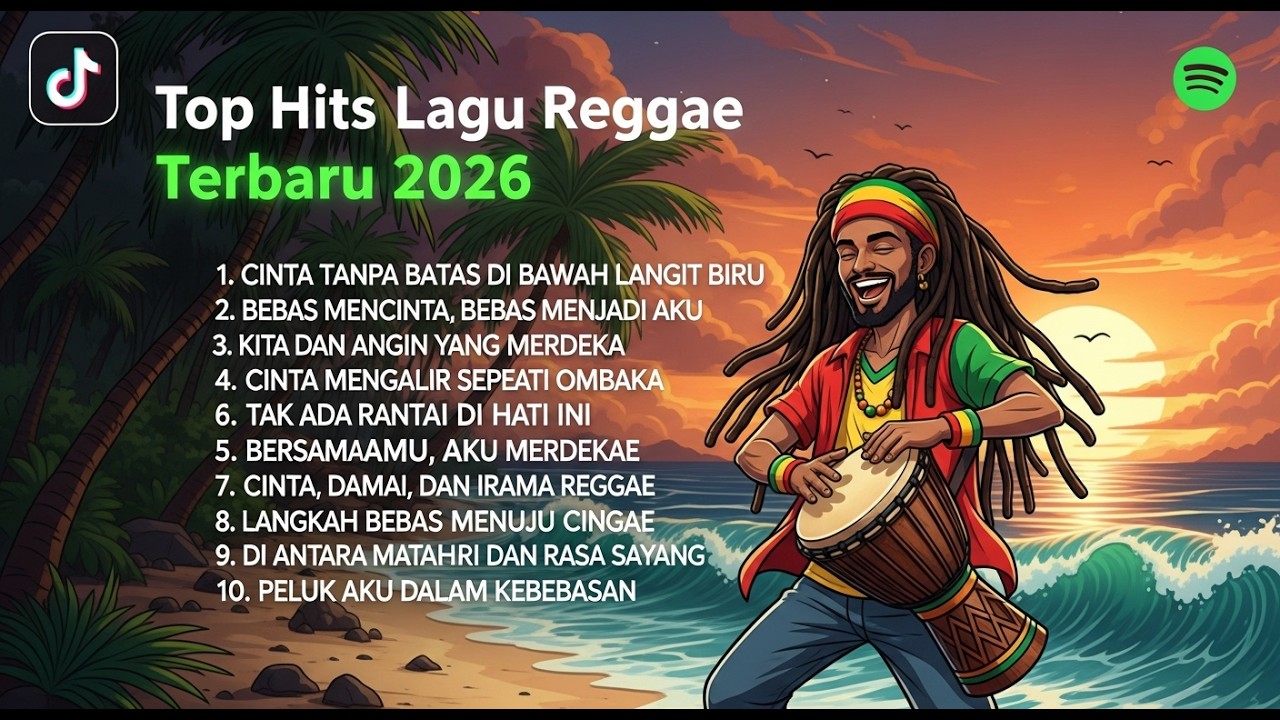 Full Album Reggae 🎵🌴 - Top Lagu Spotify Indonesia 2026 - Musik Reggae Terbaru 2026