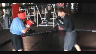 Boxing Spar Sam/Desmond 2 on 12-6-09