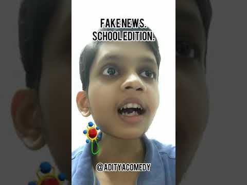 Fake news in school #shorts #fakenews