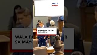 Minority Bloc senators left plenary after they allegedly received info that Majority will not arrive