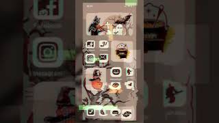 Halloween Aesthetic iOS 14 Home Screen from Widgets Kit 36 screenshot 3