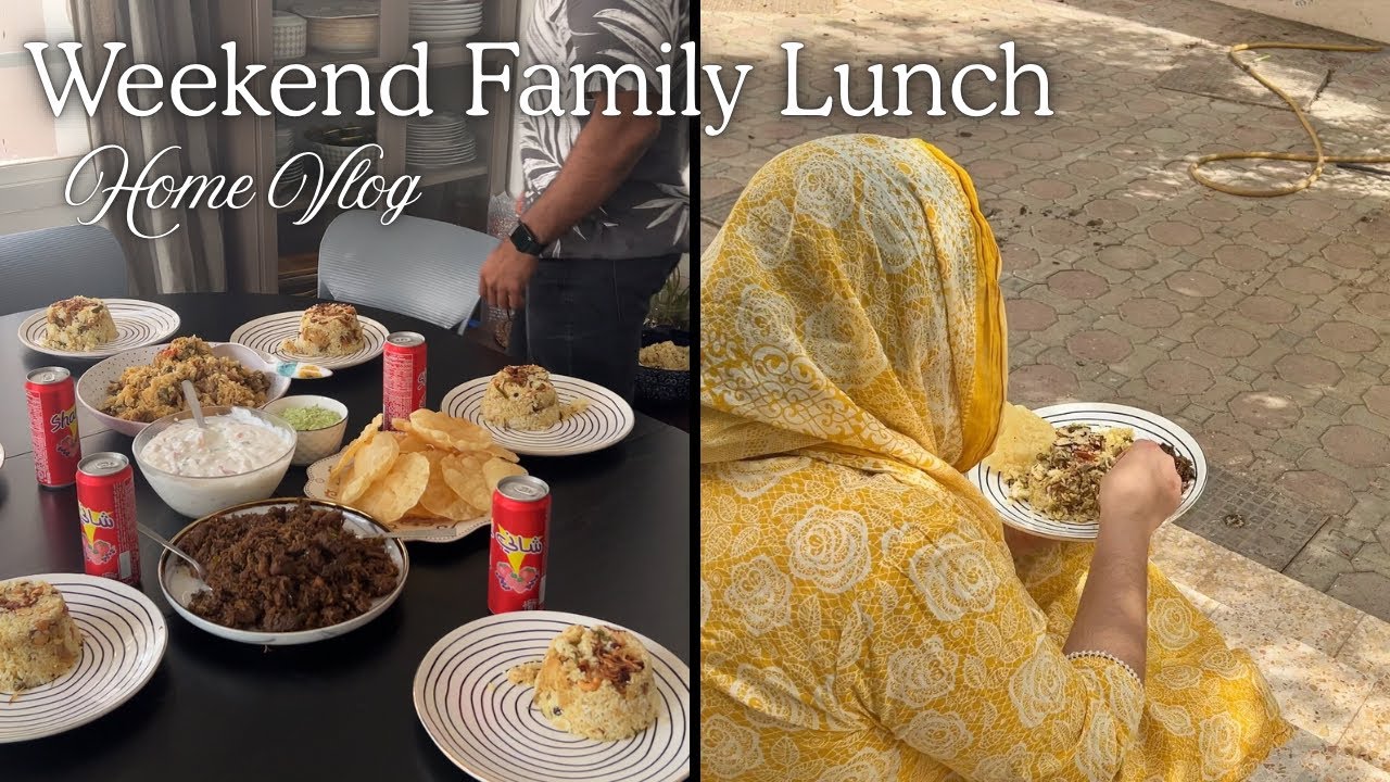 Weekend Family Lunch | Family Vlog | Momtastic by Shamsheera