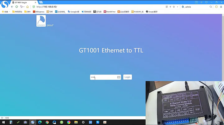 ET48A08 ETD8A12 TCP Demo  Ethernet/RS485 Modbus Slave RTU TCP/IP UART Network controller Switch