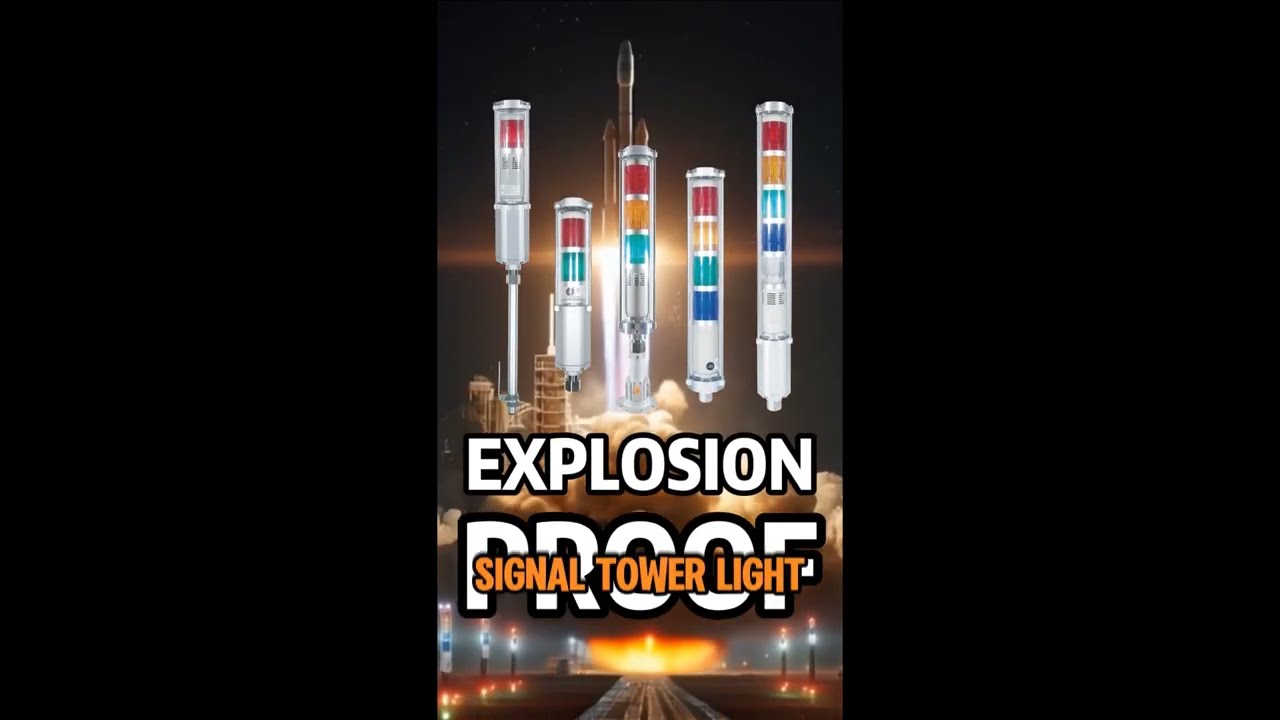Hazardous Location Signal Tower Light – Trusted by rocket and spacecraft maker🚀!