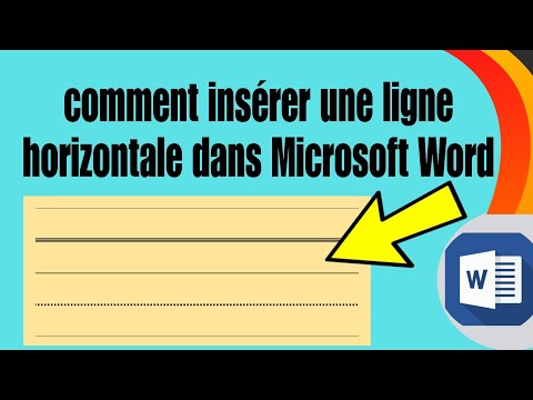 Vidéo: Comment mettre une longue ligne dans un mot ?