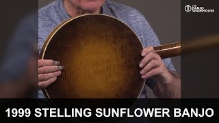 1999 Stelling Sunflower Banjo Review & Demo | Geoff Hohwald | $3299