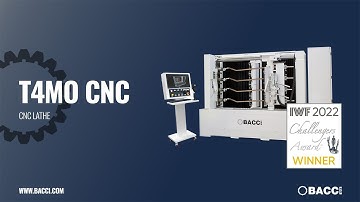 BACCI CNC LATHE model T4MO CNC - IWF Challengers award winner 2022