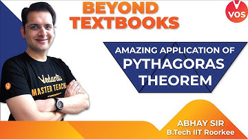 Application of PYTHAGORAS THEOREM L- 9 | Beyond Textbooks | Maths Olympiad | Vedantu Olympiad School