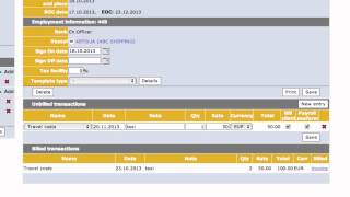 Crew Payroll Processing