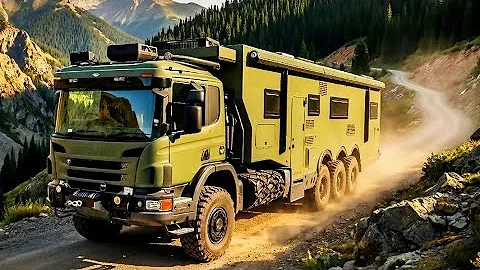 2026 Scania 8x8 Desert Cruiser - The MOST INSANE Expedition Motorhome Tour!"