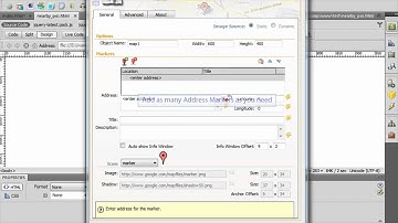 City Guide Website with DMXzone Google Maps and Sliding Menu