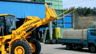 Pallet fork for Wheel Loader with quick coupler-testing