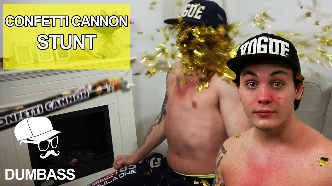 Confetti Cannon Stunt YouTube