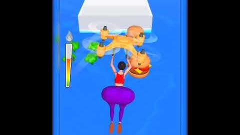 Twerk Race 3D- Walkthrough Gameplay 02 (Android,iOS)