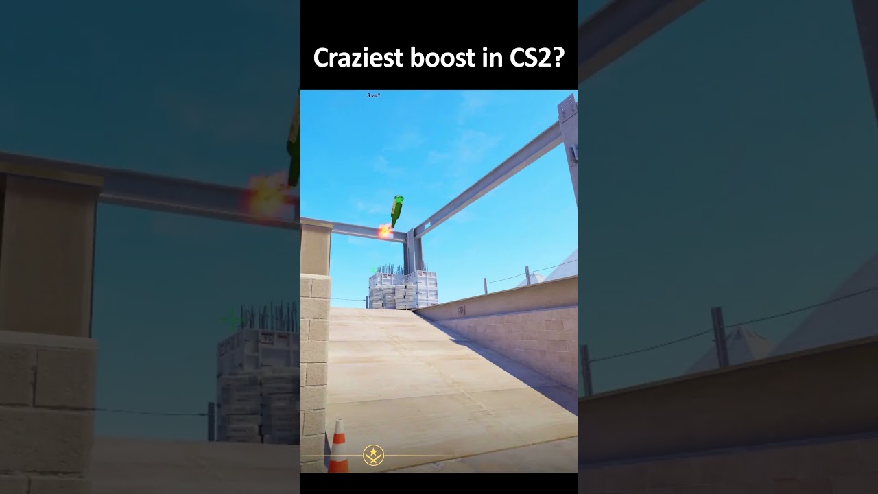 Overpowered CS2 boost on vertigo! 🤯😯 