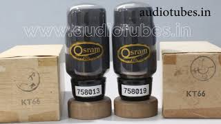 KT66 OSRAM, NOS, made in England Audio Tube Amplitrex tested