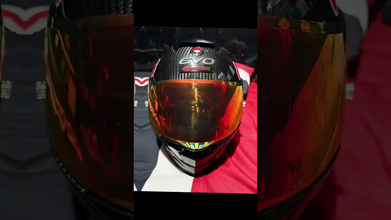 akatsuki motorcycle helmet KDJRs Akatsuki Motorcycle Helmet!