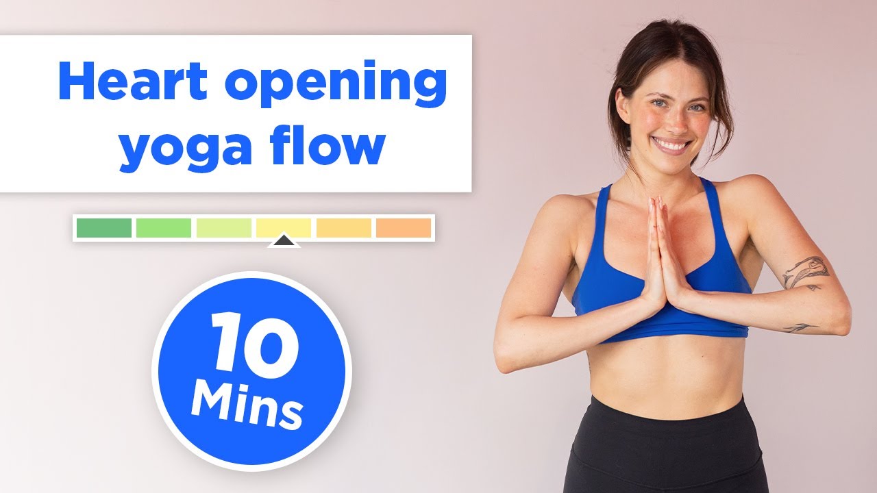 Heart Opening Yoga Flow | Yoga with Leah MK