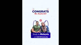 Study in Malaysia | Success Story of Arysha Arif