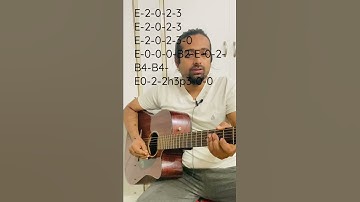 Thumbnail of Ek Hasina Thi Guitar Tabs | Ek Hasina Thi (Karz) Tune | Basic Guitar Lesson | | Single String Lesson
