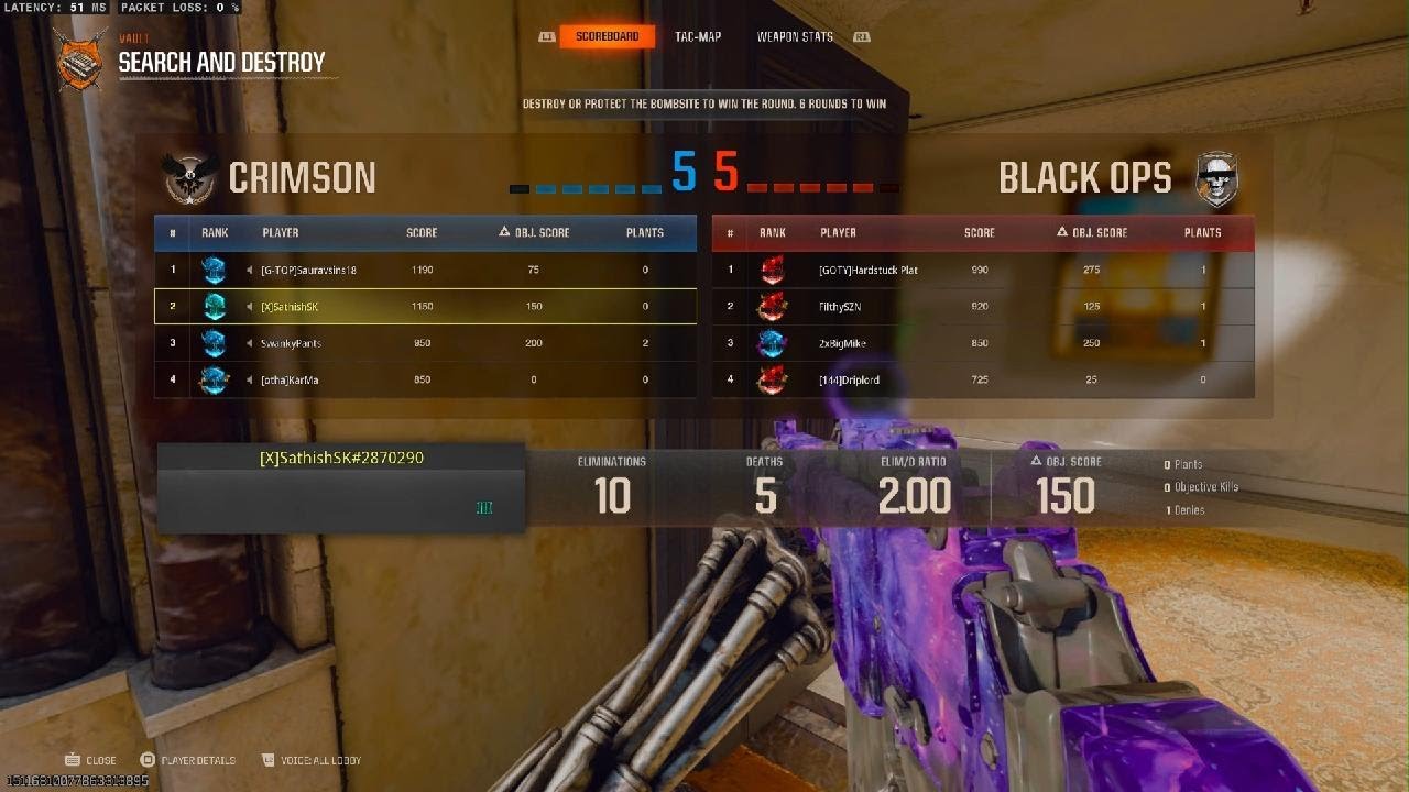 Call of duty black ops 6 Rank gameplay search and destroy - YouTube