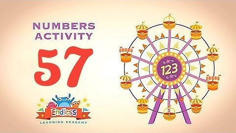 Endless Number Video 57: Fun Math Activities For Kids | Counting