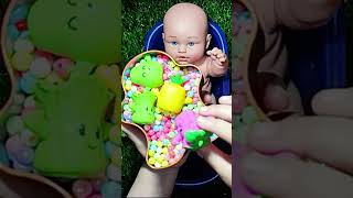 Ultimate Satisfying Video | Candy &amp; Makeup Slime Mixing with Dragon Eggs