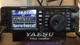 Example of 10m AM listening 29.000 and using Water Fall to Find W2VW at 29.010 for great QSO by West Texas Video Gates (KI5JUF) 1,608 views 7 months ago 13 minutes, 44 seconds