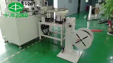 Automatic Twin flat cable crimping and sleeve insertion machine