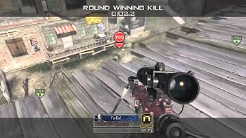 My first mw2 trickshot killcam