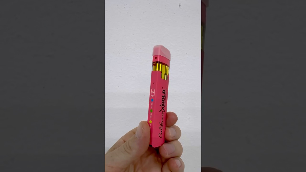 California Gold Triple Chamber Disposables ( 3 in 1 Vape ) Unboxing & Review 