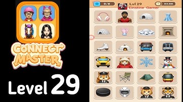 Connect Master Match Puzzle level 29 Guide Walkthrough Solution