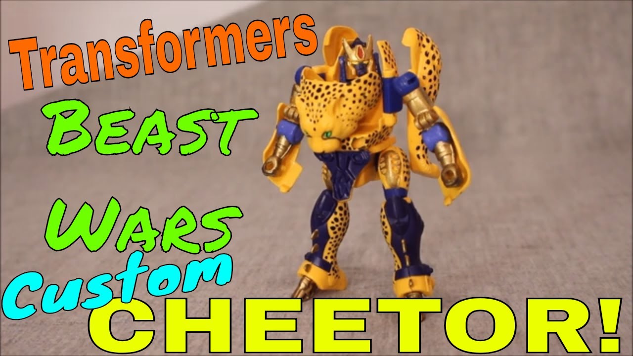 Custom Transformers Beast Wars Cheetor - GotBot True Review NUMBER 475
