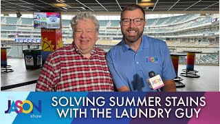 Sweat Stains, Sunscreen Stains & Gr Stains. The Laundry Guy Shares The Best Tips We All Need