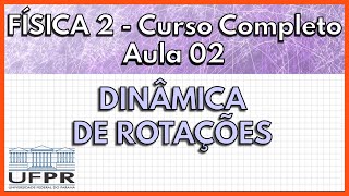 Física 2 - Aula 2 - Dinâmica de Rotações | UFPR 2021