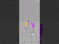 1 vs 2 Sword Fight 😱 Can He Survive? #shorts