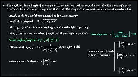 Approximation using total differential - Problem 1 | Approximations | Calculus