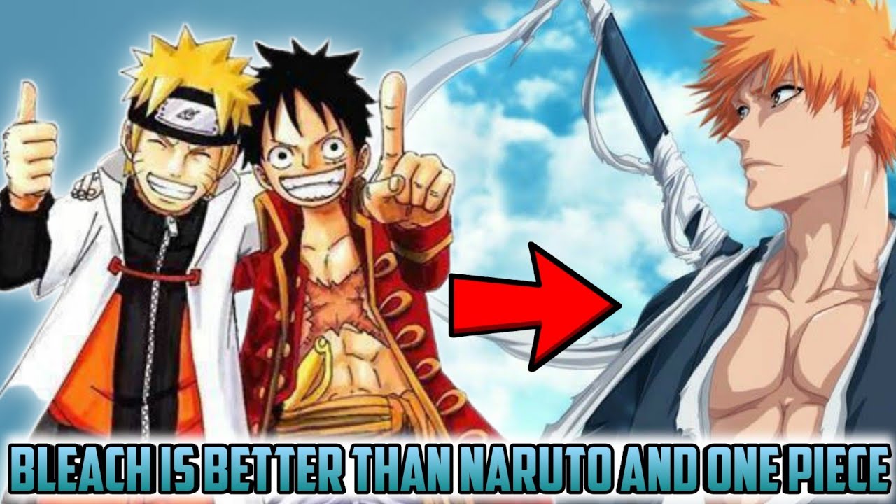 Sigmar 🔴 on X: Naruto and Bleach getting grouped with one piece is their  biggest achievement  / X
