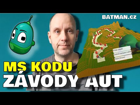 Kodu Game Lab – Závody motorek (návod)