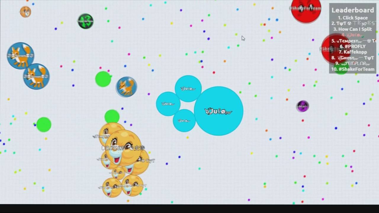 BEST MOMENTS OF DESTROYING TEAMS In Agar.io(Montage) serie a