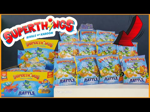 SUPERTHINGS KAZOOM POWER BATTLE Unboxing Rare Found New Ultra Rare Enigma English 