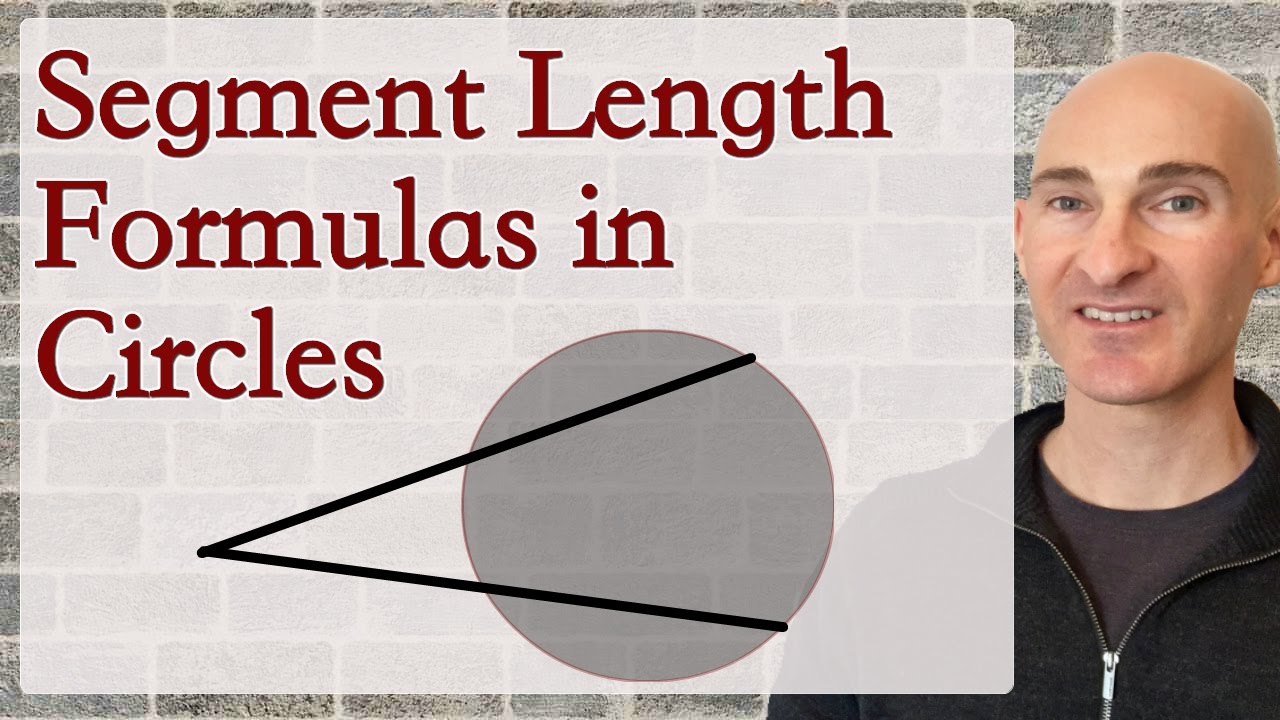 Circle Theorems involving Secants, Chords, and Tangents - YouTube