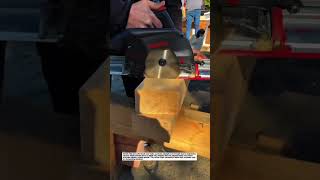 Track Saw Makes Perfect Straight Cuts in Heavy Timber #Woodworking #Construction #PowerTools Today!